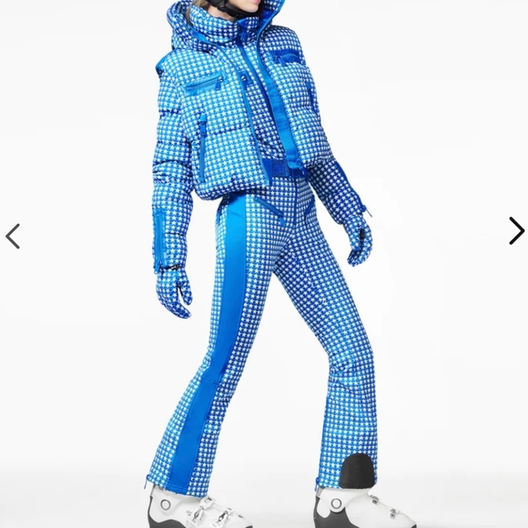 Goldbergh Starstruck Electric Blue Ski Suit Jumpsuit $1,219 - Picture 3 of 17